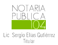 notaria 104